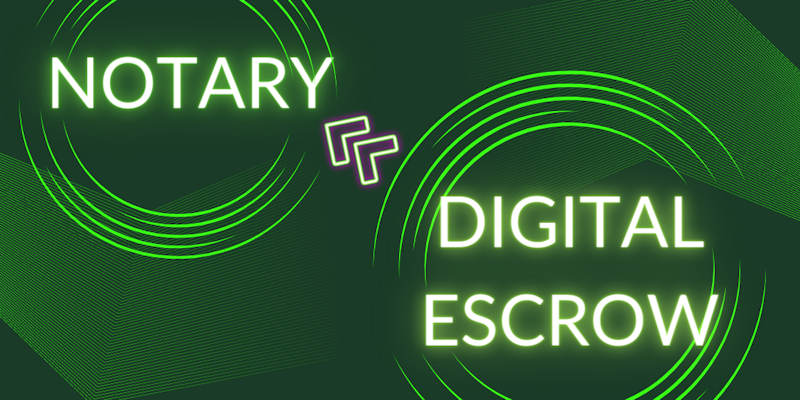 Digital Escrow for Noatries