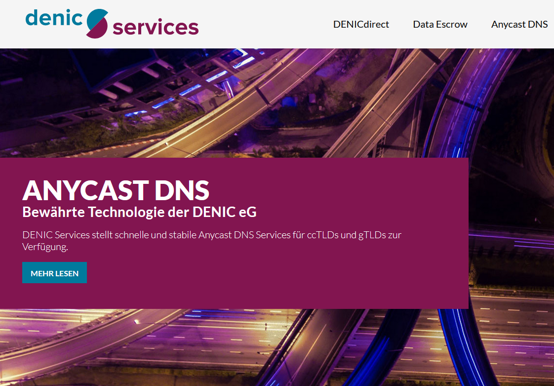 About DENIC Services GmbH&Co.KG.