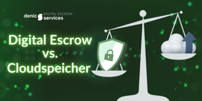 Digital Escrow vs. Cloudspeicher