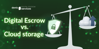 Digital Escrow vs. cloud storage